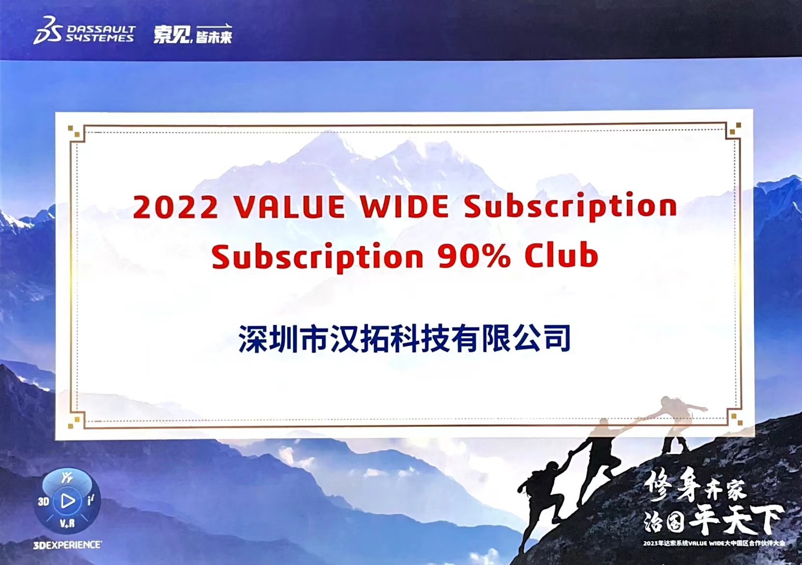 2022 VALUE WIDE DATA业绩优异经销商